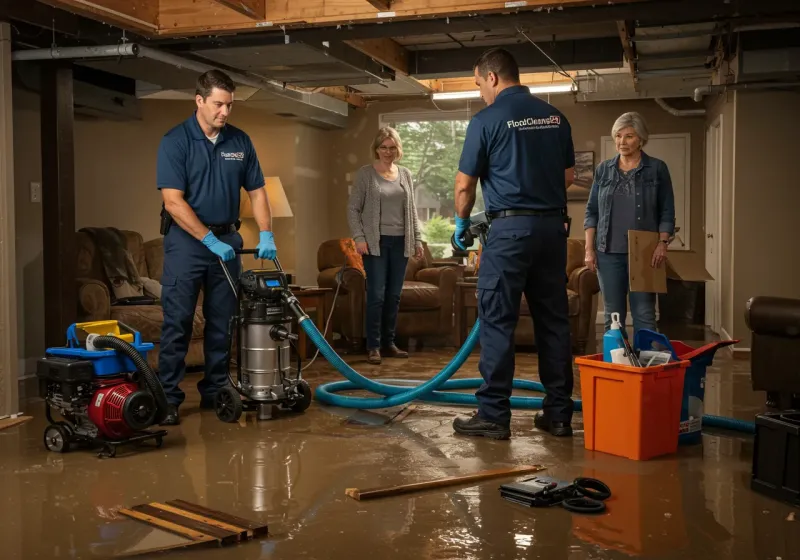 Basement Water Extraction and Removal Techniques process in Newland, NC